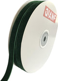 Vintage Hunter Green Velvet Ribbon, 3/8 Inch X 25Yd