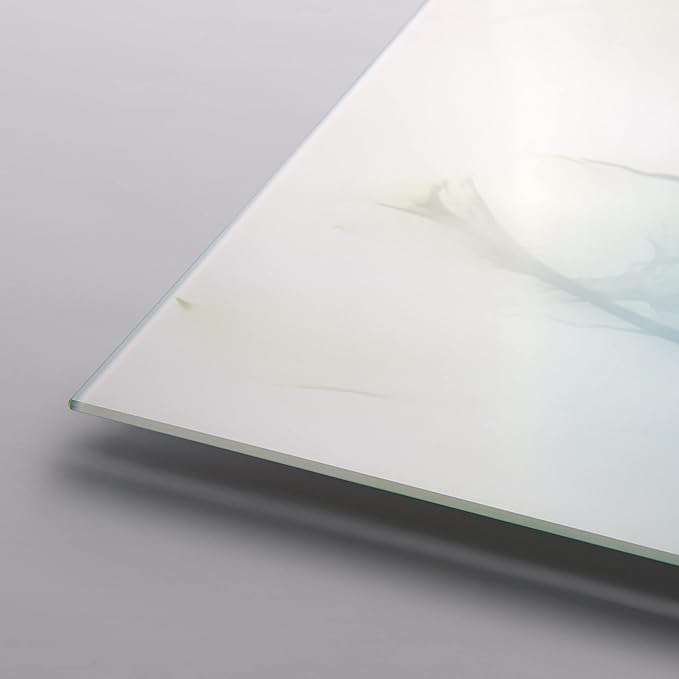 Empire Art Direct Frameless Free Floating Tempered Glass Panel Graphic Wall Art Ready to Hang, 24" x 24", Unfocused Beauty 3