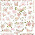 Vintage Vellum Stickers Floral Plants Elements Scrapbooking Supplies Flowers Botanic Natural Translucent Paper Self-Adhesive Junk-Journal Items (Rose)