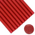 Red Wax Sealing Sticks, ONWINPOR 10pcs Glue Gun Wax Seal Sticks for Wax Seal Stamp, Letter Sealing Wedding Invitations, Cards Envelopes (Red)