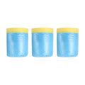 uxcell Pre-Taped Masking Film, 1.8ft x 66ft Plastic Paint Drop Cloth with Medium-Tack Painters Tape for Painting Spraying Protection Blue Film 3Pcs