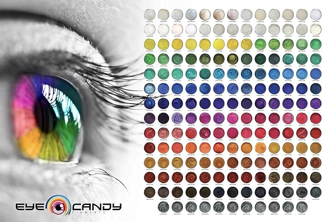 Eye Candy Premium Mica Powder Pigment “Ghost Green” (25g) Multipurpose DIY Arts and Crafts Additive | Woodworking, Bath Bombs, Resin, Paint, Epoxy, Soap, Nail Polish (Ghost Green, 25G)