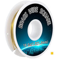 Square Brass Wire 18 Gauge 1.0x1.0mm (30 Feet) - Jewelry Crafting Wire for Metalworking, DIY Projects, Clockmaking