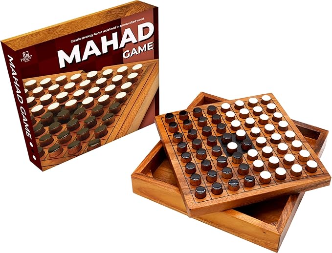 BSIRI Classic Board Game Othello Strategy Games of Family Games for Adults and Children which Playing in 2 Player Board Games to Challenges The Mastermind Game Pieces