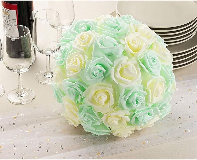 Half Foam Ball 2-Pack - 7.8 x 7.8 x 3.9 in, White - DIY Art Craft & Modeling Supply - Sphere Dome for Crafts Projects
