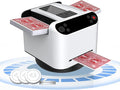 Automatic Card Shuffler and Dealer 2-in-1, 360°/180°Rotating Dealer with Wireless Remote Control, Supports 1-12 Players Poker Shuffler, Suitable for UNO, Poker, Phase 10, Skip-Bo, Blackjack