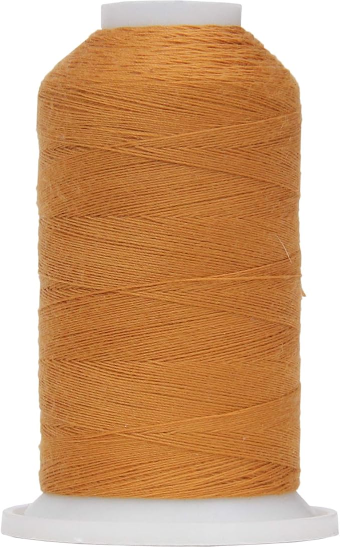 Threadart Polyester All-Purpose Sewing Thread - 600m - 50S/3 - Warm Tan