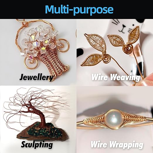 Art3d 16 Gauge 60 FT 99.9% Pure Soft Copper Wire for Electroculture Gardening, Jewelry Making, Beading, Science Projects, DIY Artwork, 1 Roll
