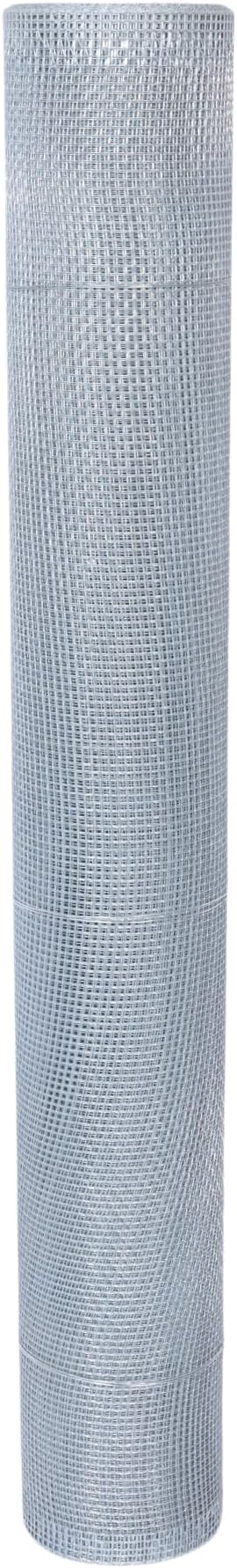 1/8 inch Galvanized Hardware Cloth Wire Mesh Screen Roll (24in x 20ft)