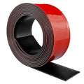 Neoprene Rubber Strips Self Adhesive Solid Rubber Sheets, Rolls & Strips for DIY Gaskets Crafts Pads Seals Warehouse Flooring Neoprene Sheet with Adhesive Backing (2" Wide x 1/5" Thick x 40' Long)