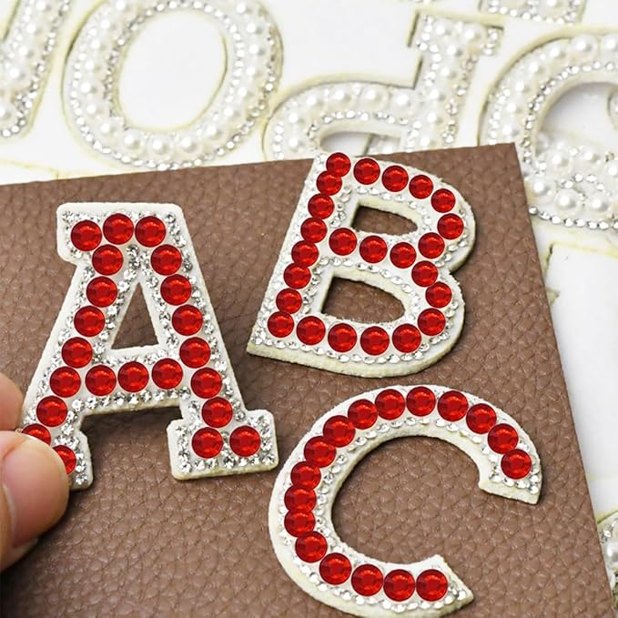 1799 Pcs 4 Sheets Rhinestone Stickers 3/4/5/6 mm Self Adhesive Rhinestones Gems for Face Eyes Makeup Hair Body (Red-3/4/5/6mm)
