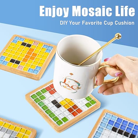 Mosaic Crystal Grout – Ultimate Grouting Solution & DIY Craft Essential for Mosaic Tile Projects, Handmade Art, & Home Decor (8.8oz)