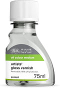 Winsor & Newton Professional Artists' Gloss Varnish, 75ml (2.5-oz) Bottle