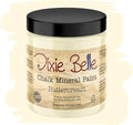 Dixie Belle Paint Company Chalk Finish Furniture Paint - Buttercream (8oz) - Matte Creamy White Chic Chalk Mineral DIY Furniture Paint