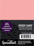 Speedball 4107 Speedy-Carve Block – Soft, Easy Carve Surface – 3 x 4 Inches, Pink