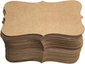 PPAPPAPPIYO Kraft Paper Blank index cards Business Cards (100) Paper 3.54inx1.96in K04- Blank