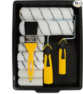 CORAL Easy Coater Decorating Paint Roller Tray & Frame Set, 12 Piece Pack, Roller Brush, 10501