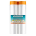 LLPT Tape and Drape 106.3”(Unfolded) x 66 Ft Each 2 Pack Pre-Taped Masking Film 0.27 Mil Painters Plastic Drop Cloth for Auto Wall Furniture Painting Protection (MFT2702)