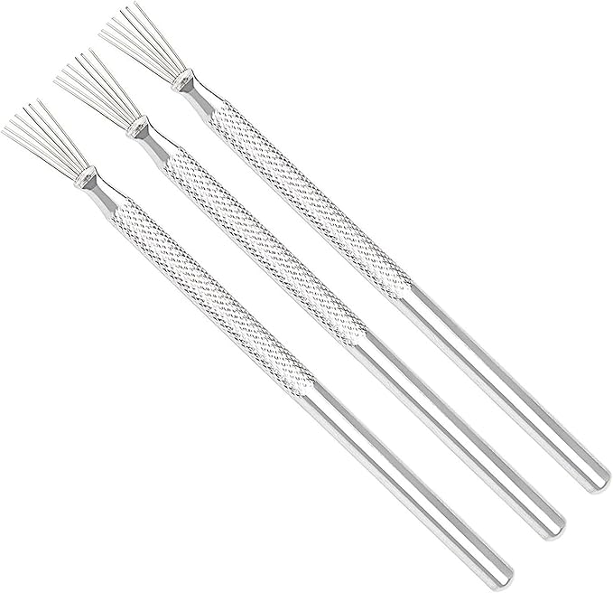 3 PCS Clay Needle Tools Sculpting Ceramics Pottery Carving Tools for Model Clay Supplies, Ceramic & Pottery Tools Sculpture Feather Pin 5.5 Long Feather Wire Texture Tool, LXLVOUEG
