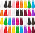36 Pack Kids Apron bulk with 2 Pockets Adjustable Chef Art Apron Kids Painting Aprons for Cooking Baking Painting Crafting Grilling Activity（12 Color）
