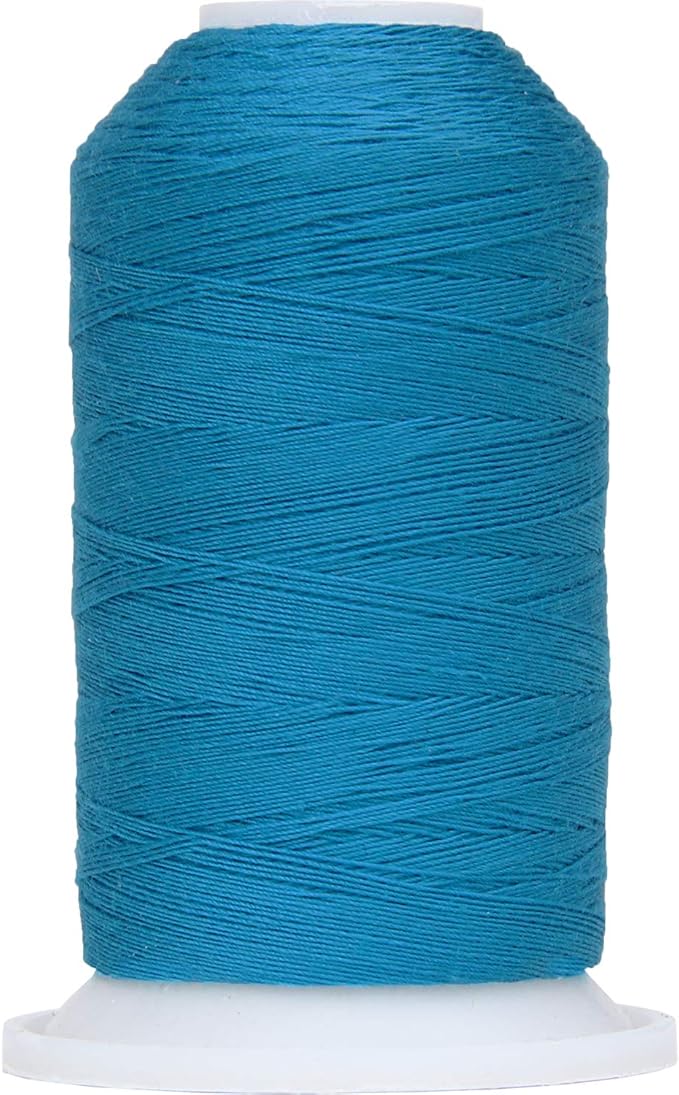 Threadart Polyester All-Purpose Sewing Thread - 600m - 50S/3 - Aquamarine