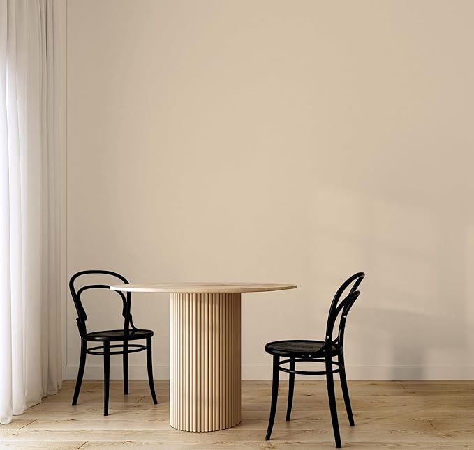 EVOLVE Paint & Primer: Environment-friendly, Low Sheen with One-coat Coverage for Interior & Exterior surfaces (Natural Beige, 1-Gallon)