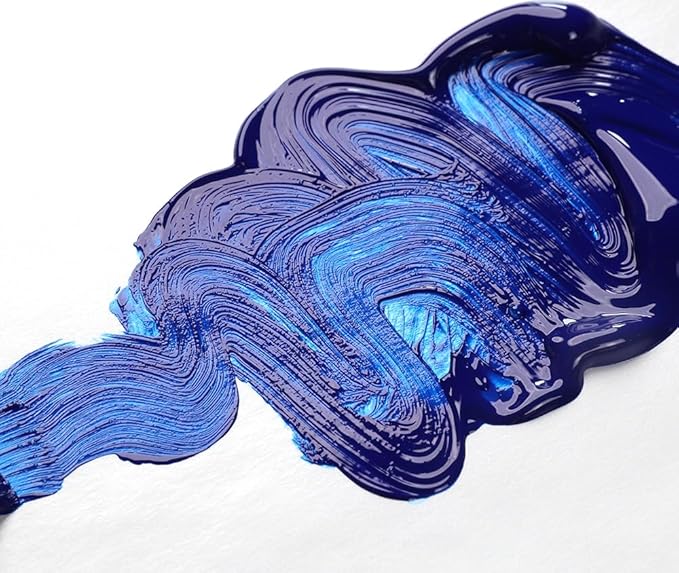 OPEN Slow-Drying Acrylics by GOLDEN, Phthalo Blue/G.S., 2 fl oz. tube, Professional Acrylic Paint, Transparent