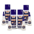 FIX & FUSION Ca Super Glue (1.77 Oz) with Activator Spray (6.76 Fl Oz) Set, Fast Adhesive/Cyanoacrylate Glue & Instant Activator for Woodworking, Plastic, Rubber, Granite, DIY & Industrial, (4 Pack)