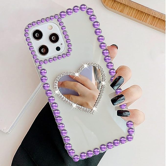 1799 Pcs 4 Sheets Rhinestone Stickers 3/4/5/6 mm Self Adhesive Rhinestones Gems for Face Eyes Makeup Hair Body (Light purple-3/4/5/6mm)