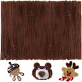 200pcs Pipe Cleaners, Pipe Cleaners for crafts, Craft Supplies Chenille Stems for Art&Craft Christmas DIY projects(12inch*6mm,Brown)