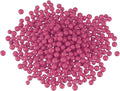 MECCANIXITY Foam Beads Foam Balls 7-9mm for Wedding and Party Decorations, Tiny Packing Balls, Arts DIY Crafts Supplies (Rose Red,1 Pack Approx 3000pcs)