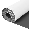 Sponge Neoprene Foam Rubber Sheet with Adhesive, 12 in x 60 in x 1/16 in Multi-Function Soundproof High Density Waterproof Rubber Mat, Perfect Cosplay Easy Cut DIY Neoprene Padding Roll - Black
