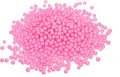MECCANIXITY Foam Beads Foam Balls 7-9mm for Wedding and Party Decorations, Tiny Packing Balls, Arts DIY Crafts Supplies (Pink,1 Pack Approx 3000pcs)