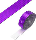 PATIKIL 5x5mm Self Adhesive Mirrors Mosaic Tiles, 3600 Pcs Square Mini Glass Mosaic Disco Tile Sticker for DIY Craft Disco Ball Party Decoration, Purple
