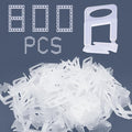800 PCS Tile Leveling System Clips 1/16''(1.5mm) Tiles Leveler Spacers Tool for Professional Ceramic Tile and Stone Installation