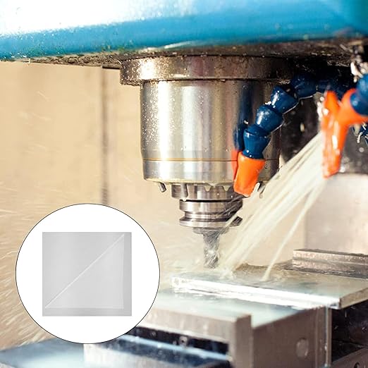 6061 T651 Aluminum Sheet Metal 12" x 12" x 0.04"(1mm) Flat Plain Thin Aluminum Sheet Plate Covered with Protective Film, Heat Treatable Rectangle Aluminum Metal Plate for Crafting, Industrial