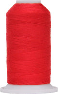Threadart Polyester All-Purpose Sewing Thread - 600m - 50S/3 - Red