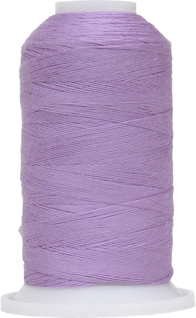 Threadart Polyester All-Purpose Sewing Thread - 600m - 50S/3 - Medium Purple