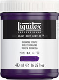 Liquitex Professional Heavy Body Acrylic Paint, 16-oz (473ml) Pot, Dioxazine Purple