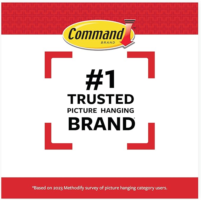 Command 5 lb Universal Picture Hanger, 1 Frame Hanger, 2 Command Strips and 2 Frame Stabilizer Strips for Sawtooth, D-Ring, Wire, Keyhole and Other Frames, Damage-Free Hanging for Home Decor
