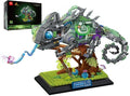 JMBricklayer Adult Building Sets Mechanical Chameleon 70124, Cool Rainforest Animals Collectible Display Model with Base, Creative Design Building Toys Gifts for Adults Men Boys Girls 14+