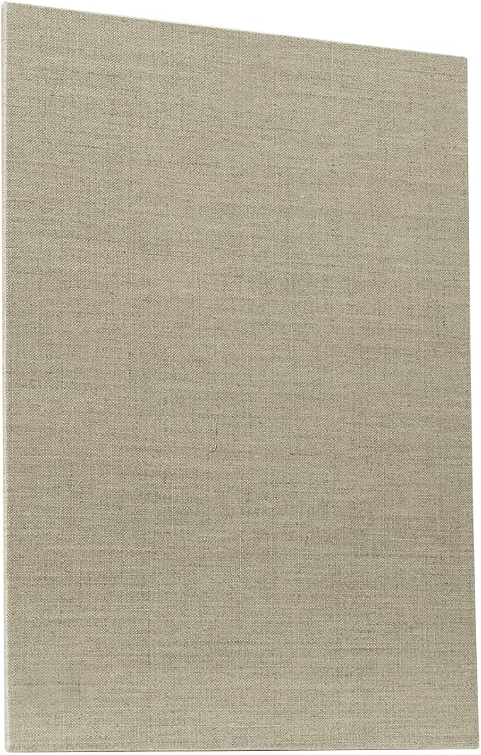 Senso Clear Primed Linen Panels - 8x10-3 Pack of Panels for Painting Oils, Acrylics, Pastels and More