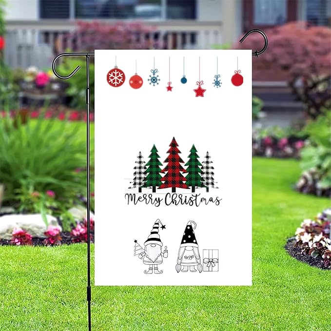 JAJADO JAAJDO Merry Christmas Silk Screen Transfers Christmas Tree Silk Screen Stencils Xmas Bell Ornaments Screen Printing Stencils for Christmas Party Decorations, Coffee Shop, Office, School, Home