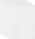 PATIKIL 9x12 Canvas Boards for Painting, 6 Pack 100% Cotton Square Triple Primed Stretched Blank Art Canvas Panel Bulk Thin for Acrylic, Oil, Tempera Paints, White