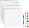 LuckyFoam White 4 Pack 12x12x1 inch Foam Sheets 1 Inch Thick Polystyrene Rectangles XPS Foam Board Craft for Insulating DIY Modeling Art Supplies