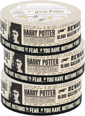 Paper House Productions Harry Potter 3-Pack Set of 2 Foil Accent Washi Tape Rolls for Scrapbooking and Crafts - Daily Prophet News