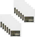 Centurion Deluxe Professional Oil Primed Linen Canvas Panels - 3x5-12 Pack of Linen Canvases for Painting, Artwork and More