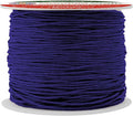 Mandala Crafts 1mm 109 Yards Dark Indigo Cotton Waxed Cord for Jewelry Making Bracelet Cord Waxed String - Beading String Thread Jewelry Cords for Necklaces String