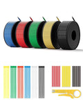 20 AWG Silicone Wire Kit 50FT, 20 Gauge Stranded Tinned Copper Wire Spool, 5 Colors 10FT Each,Flexible Electrical Wire for DIY, Automotive, LED, Arduino, Battery Projects