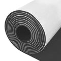 Sponge Neoprene Foam Rubber Sheet with Adhesive, 12 in x 81 in x 1/8 in Multi-Function Soundproof High Density Waterproof Rubber Mat, Perfect Cosplay Easy Cut DIY Neoprene Padding Roll - Black